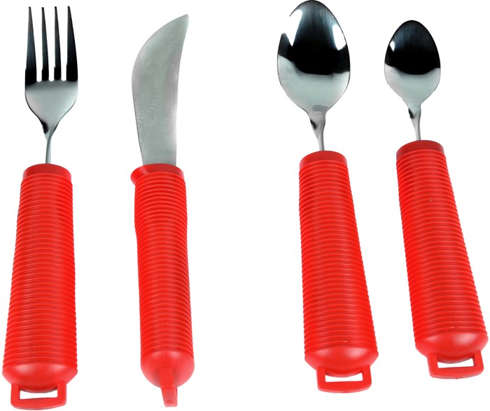 Vaisselle et couverts adaptés
